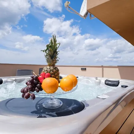 Apartments Luana With Private Jacuzzi Zadar Exterior photo